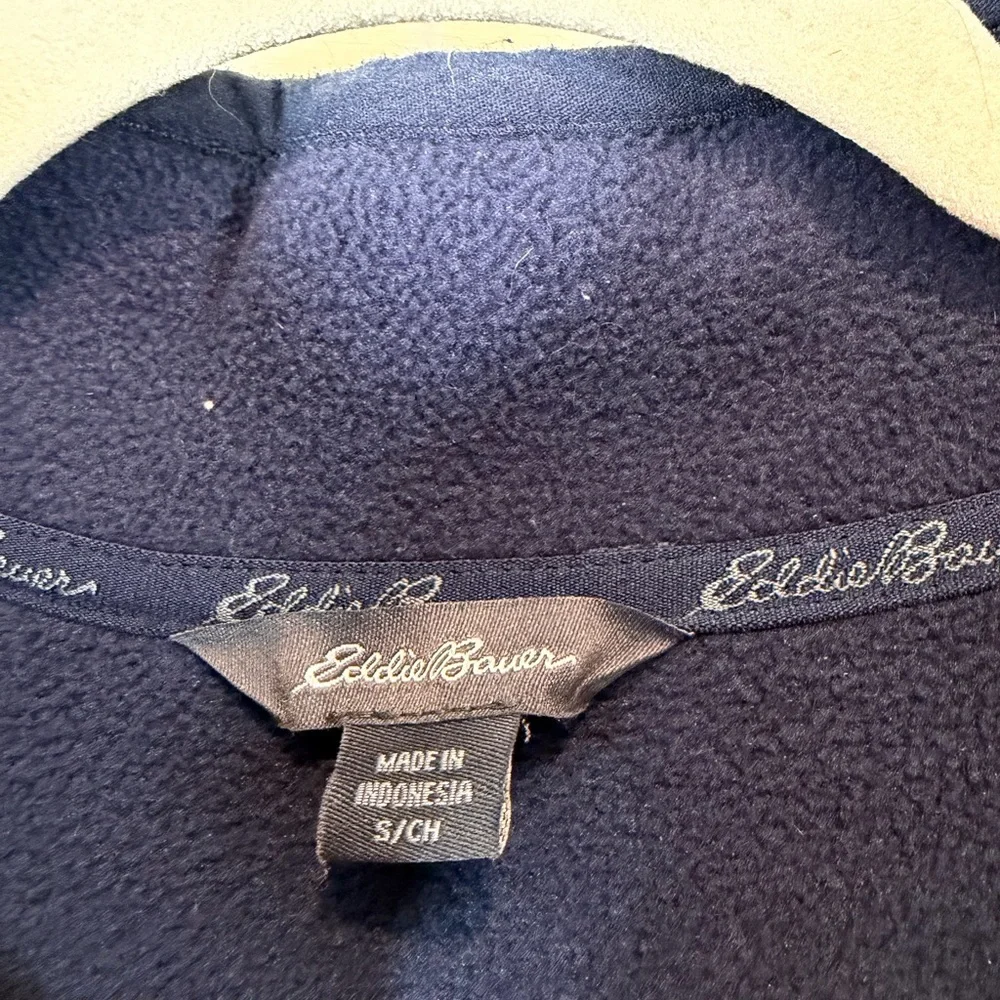 Eddie Bauer Charcoal and Navy Knit Sweater - Picture 3 of 4